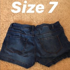 Jean shorts
